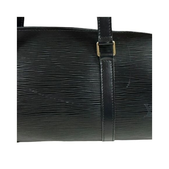 Pre Loved Louis Vuitton Petit Noe Epi Leather Handbag Women Black - Picture 7 of 8